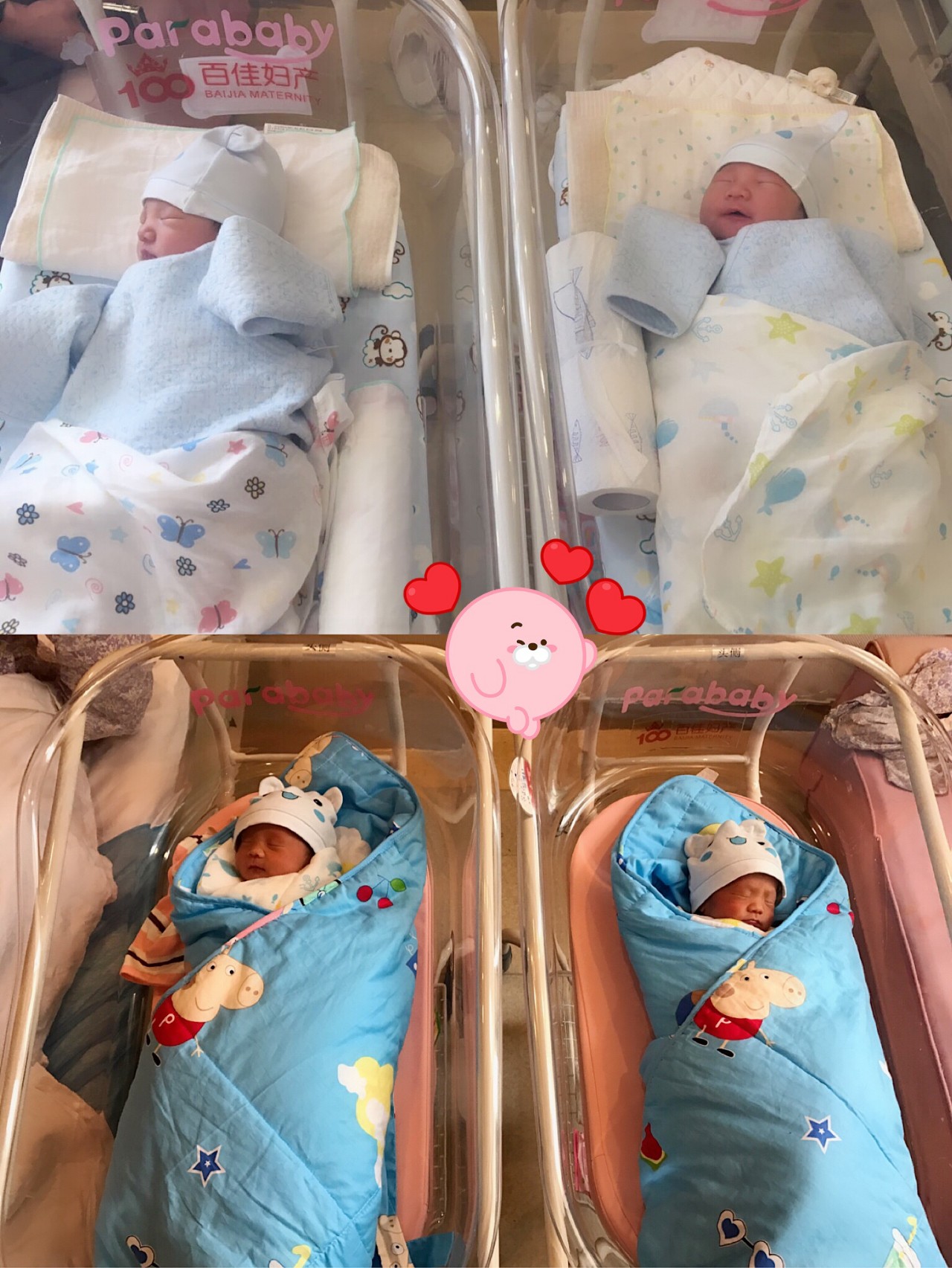 【双胎顺产】喜讯!我院3天迎来2对双胞胎小王子! 【双胎顺产】喜讯!我院3天迎来2对双胞胎小王子!